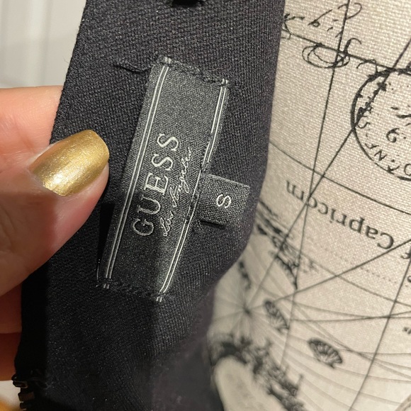 NWOT Vintage Y2k Embellish Bead Sequin Fit Bodice Pencil Shift Sheath rave work - Picture 5 of 5